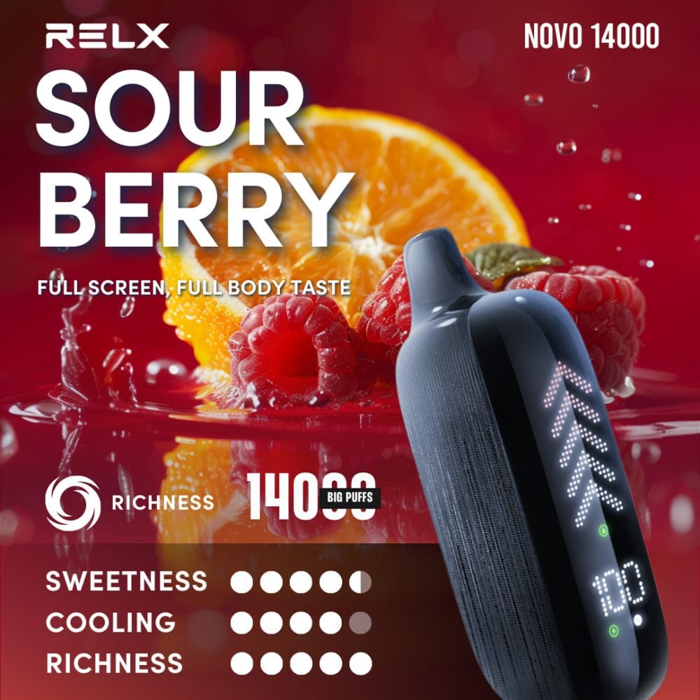 relx novo Sour Berry
