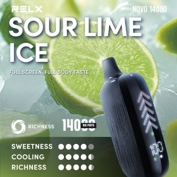 Relx Novo Sour Lime Ice