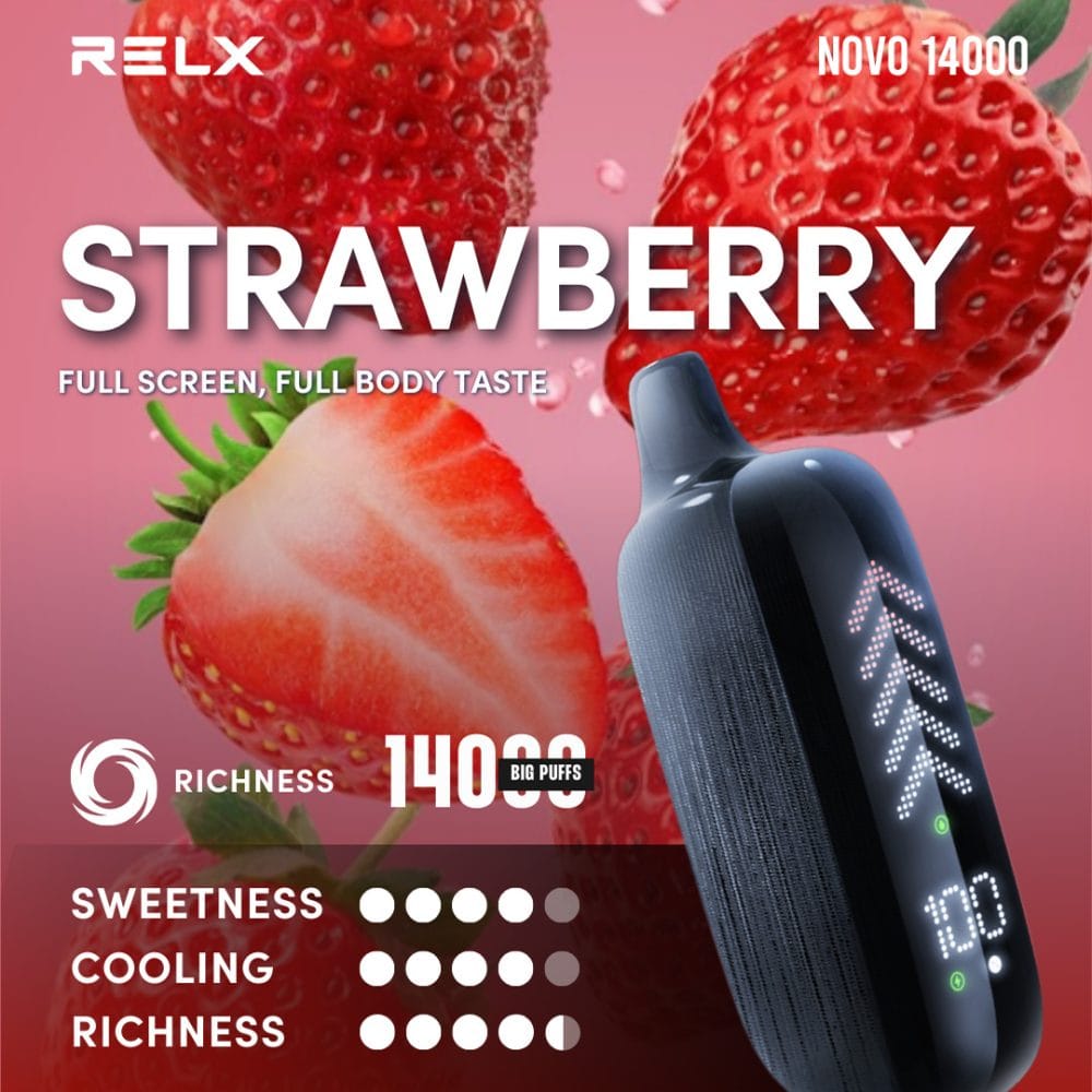 Relx Novo strawberry