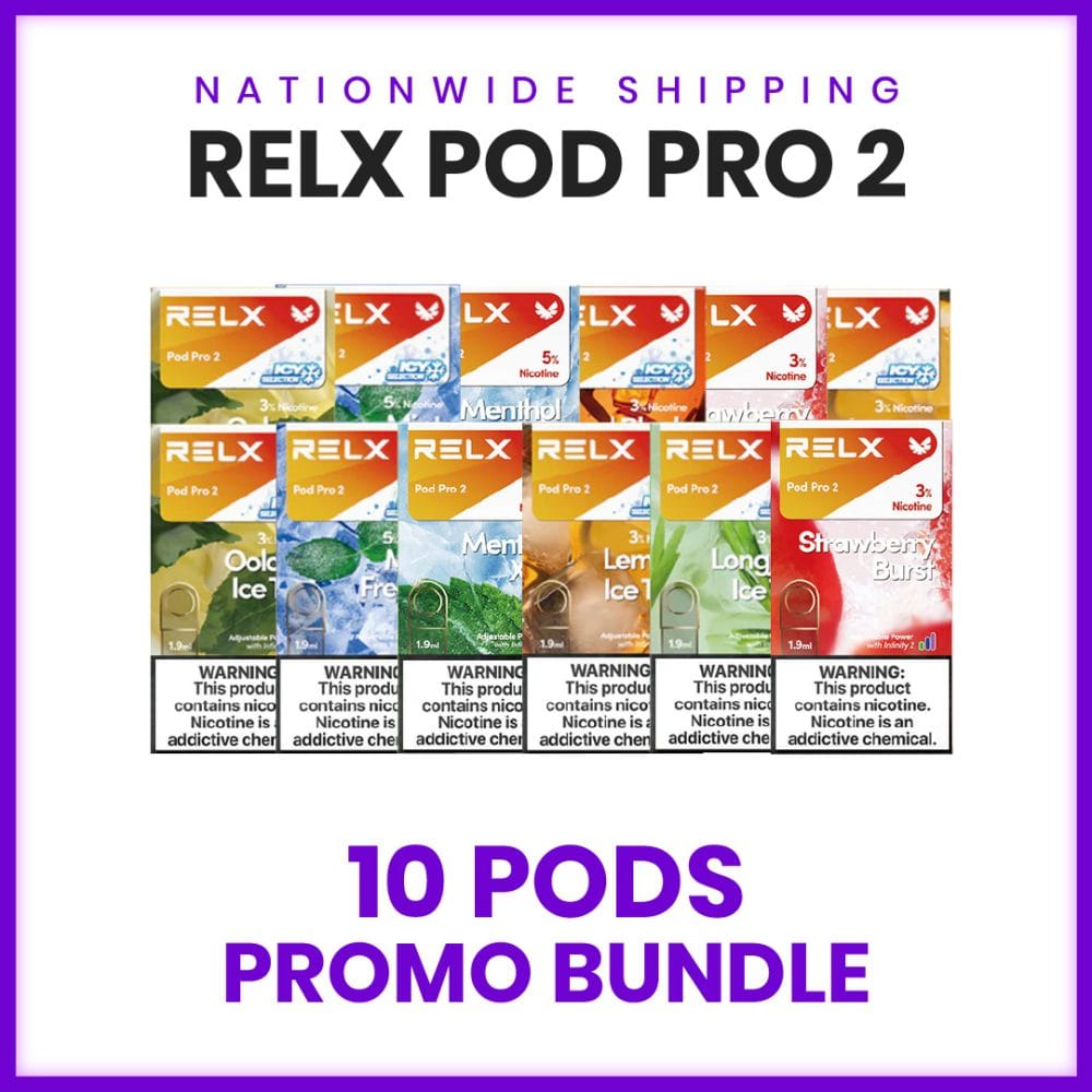 RELX Pod Pro 2 10Pcs Bundle