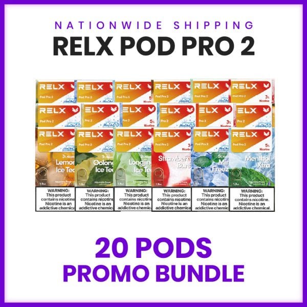 Home 15 RELX Pod Pro 2 20Pcs Bundle