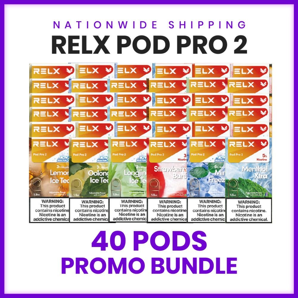 RELX Pod Pro 2 40Pcs Bundle