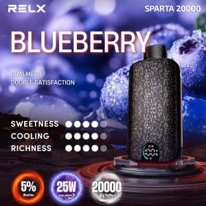 Relx Sparta 20000 blueberry
