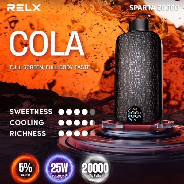 Relx Sparta 20000 cola