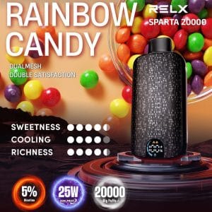 Relx Sparta 20000 rainbow candy