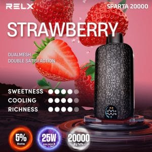 Relx Sparta 20000 strawberry