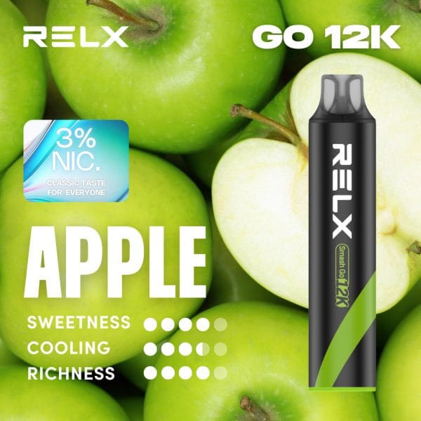 Relx Smash Go 12k Apple 3%