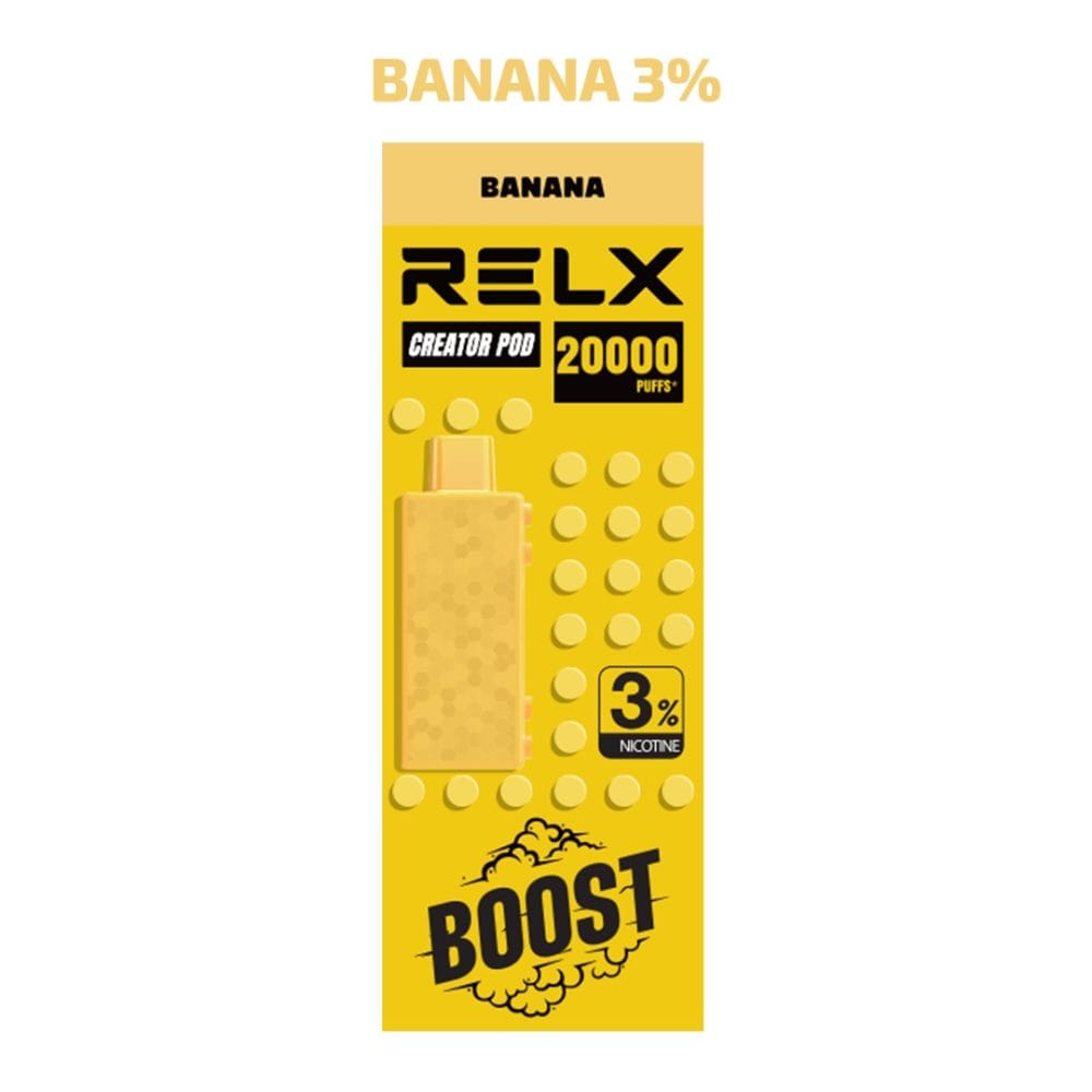 RELX Creator Boost Pod Banana 3%