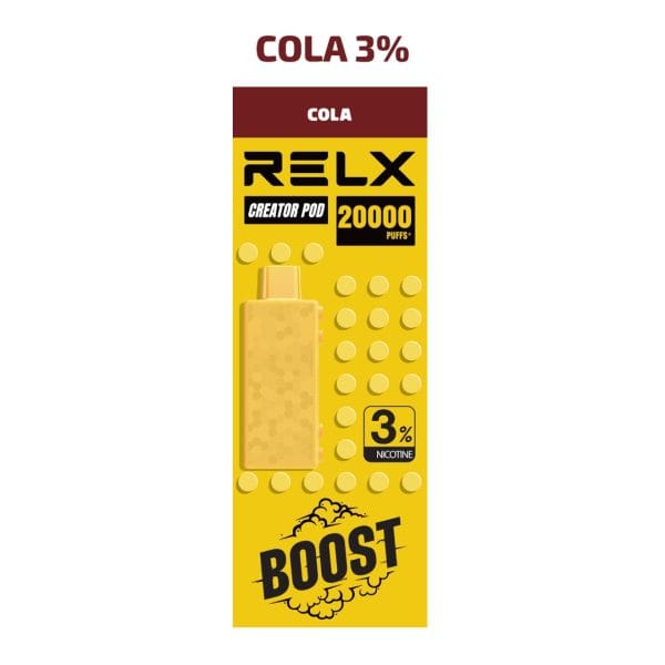 Creator Boost Pod Cola 3%
