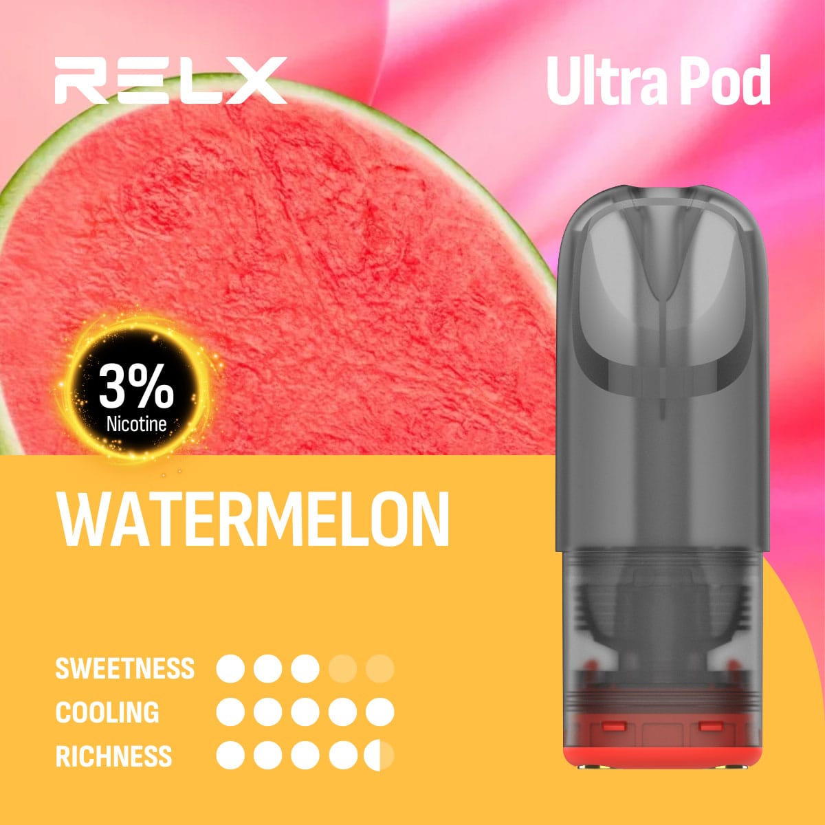 RELX Ultra Pod Watermelon 3% 1 RELX Ultra Pod Watermelon 3%